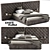 Ditre Italia Eclectico Bed - Elegant and Stylish 3D model small image 1