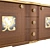 Modern Chic Sideboard - Frandiss Collection 3D model small image 3