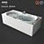 RIHO Dana BZ44: Stylish and Compact Bathtub 3D model small image 1