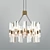 Eterea Chandelier by Officina Luce 3D model small image 1