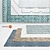 Modern Rugs Collection by Mercury Row 3D model small image 1