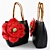 Poppy Bag - Handcrafted Designer Collection 3D model small image 1