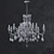 Title: Masiero Curli 10-Light Classic Chandelier 3D model small image 2