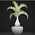 Hyophorbe Lagenicaulis: Exotic Palm Tree 3D model small image 3