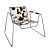 Midj WWW Chair: Sleek and Stylish Design! 3D model small image 1