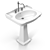 Elegant Belbagno Boheme Basin 3D model small image 1