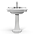 Elegant Belbagno Boheme Basin 3D model small image 2