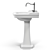 Elegant Belbagno Boheme Basin 3D model small image 3