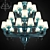 Elegant Nevada Chandelier 3D model small image 1