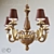 Elegant Silvano Grifoni Chandelier 3D model small image 1