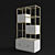 Elegant Swan Room Divider 3D model small image 2