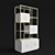 Elegant Swan Room Divider 3D model small image 3