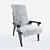 B&B Italia J.J. Armchair: Contemporary Elegance for Your Home Space 3D model small image 2
