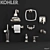 Elegant KOHLER MARGAUX Faucets 3D model small image 1