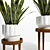 Elegant Plant Stand Holder 3D model small image 2