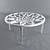 Elegant Carpanelli Galileo Table 3D model small image 2