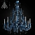 Exquisite Taif Chandelier by Barovier&Toso 3D model small image 1