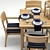 Regatta Blissful Dining Set 3D model small image 3