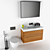 Corian Bathroom Set 3D model small image 3