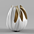 Golden Organic Vase: Natural Elegance 3D model small image 2