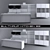 bulthaup b3 Kitchen: Functional Storage & Stylish Island 3D model small image 2