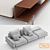 Relax in Bliss: Sofa Let It Be 3D model small image 2