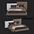 Elegant Minotti Lawrence Bed 3D model small image 1