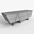 Modern Chest of Drawers - 2220*580*680 3D model small image 3