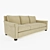 Berman Roosevelt Sofa: Sleek and Stylish 3D model small image 2