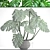 Luxury Monstera Plant 3D model small image 3