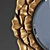 Elegant Niota Wall Mirror 3D model small image 3