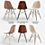 Eames DSW Wood Chairs - Modern and Stylish Seating Solution 3D model small image 1