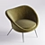 Cosy Shell Armchair: D154 by Molteni & C 3D model small image 2