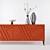 Astragale Haussmannian Inspired Sideboard 3D model small image 2