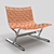 Vintage Luar Lounge Chairs - Ross Littel for ICF Italy 1965 3D model small image 1