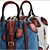 Ferragamo Designer Bag: Timeless Elegance 3D model small image 2