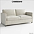 Modern Comfort: Dryden Sofa 3D model small image 1