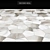 Stylish DECORO REXL PLAZA Tiles 3D model small image 2