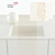 Dupont Corian White Countertops: High-Resolution Stone Textures 3D model small image 3