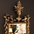 Elegant Italian Louis XXI Mirror 3D model small image 2