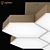 Favo Lightstar LED Ceiling Chandelier 3D model small image 2