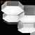 Favo Lightstar Ceiling Chandelier 3D model small image 2