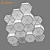 Favo Lightstar Ceiling Chandelier 3D model small image 3