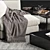 Minimalist Molteni&C SLOANE Sofa 3D model small image 2