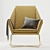 Elegant Relax Armchair 3D model small image 2