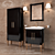 Gaia Embassy Collection: Elegant Bathroom Furniture 3D model small image 1