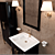 Gaia Embassy Collection: Elegant Bathroom Furniture 3D model small image 2