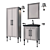 Gaia Embassy Collection: Elegant Bathroom Furniture 3D model small image 3