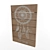 Wooden Decor Panel 3D model small image 1