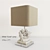 Coral Dreams White Lamp | 17" Height 3D model small image 1